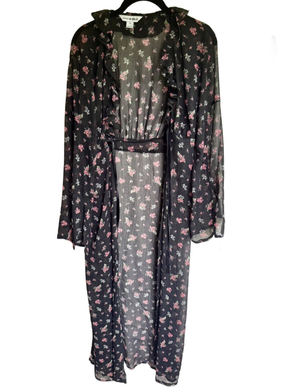 Old Navy x Anna Sui Chiffon Tie-Front Duster